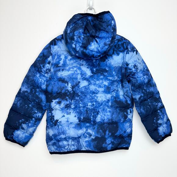 Under Armour Boys Pronto Puffer Jacket Water Repellant | Blue Versa Print | SZ 6 - Picture 4 of 10